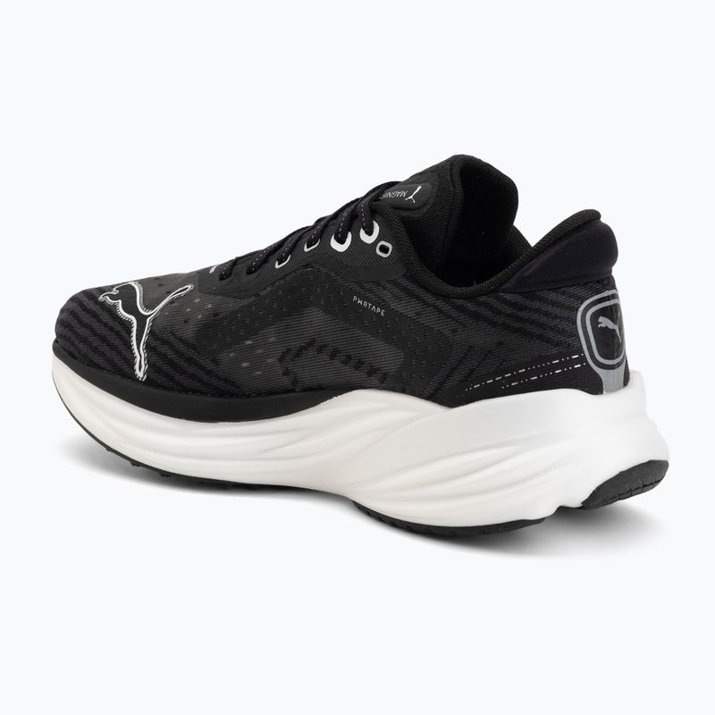 Moteriški bėgimo batai Puma Magnify Nitro 2 Tech black/white/grey 3