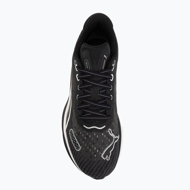 Moteriški bėgimo batai Puma Magnify Nitro 2 Tech black/white/grey 5