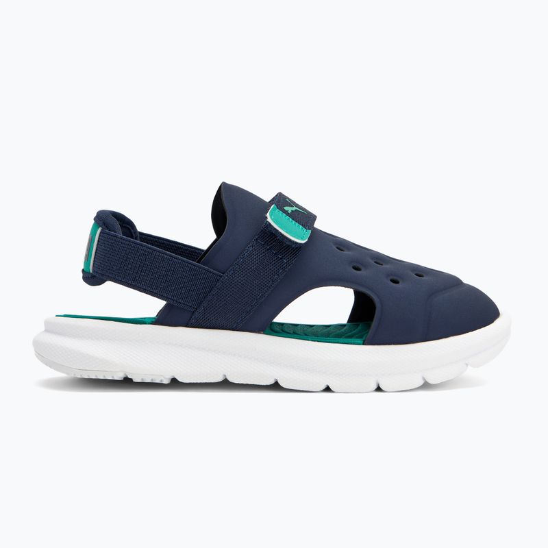 Vaikiški sandalai PUMA Evolve AC Inf puma navy/sparkling green/puma white 2