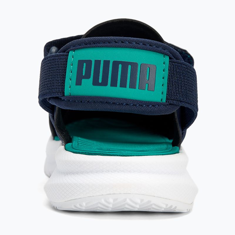 Vaikiški sandalai PUMA Evolve AC Inf puma navy/sparkling green/puma white 6