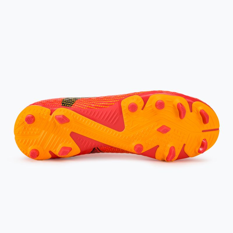 Vaikiški futbolo batai PUMA Future 7 Pro FG/AG Jr sunset glow/puma black/sun stream 4