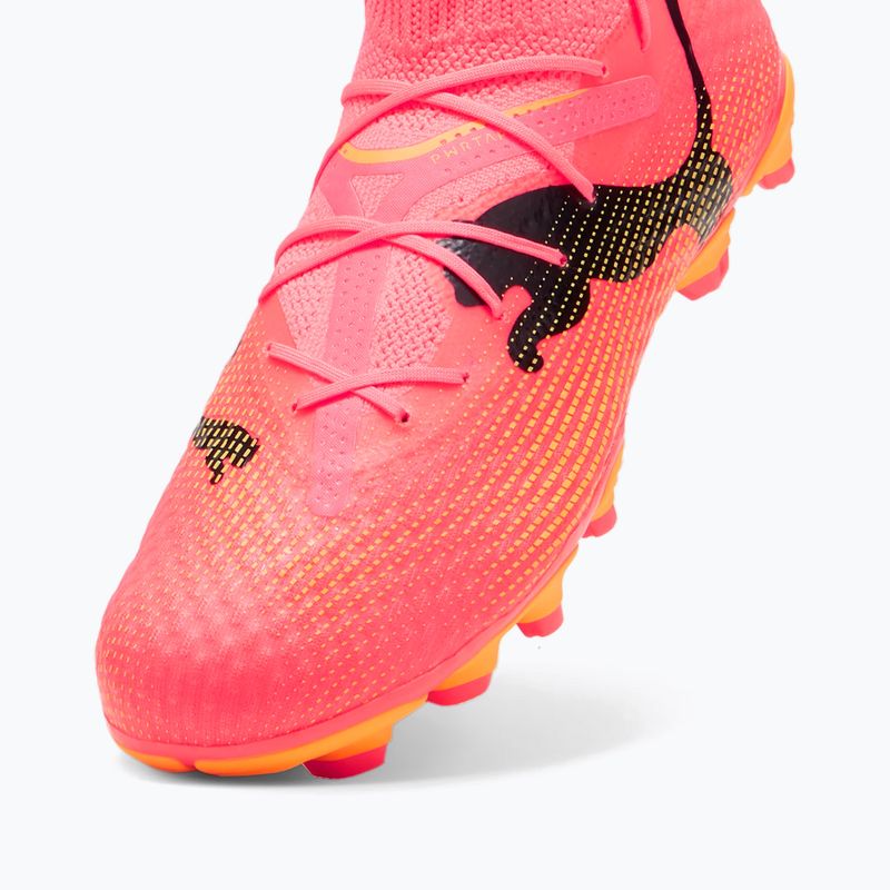 Vaikiški futbolo batai PUMA Future 7 Pro FG/AG Jr sunset glow/puma black/sun stream 12