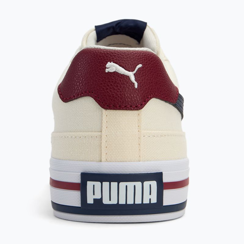 Vaikiški batai PUMA Court Classic Vulc FS warm white/puma navy/sugared almond 6