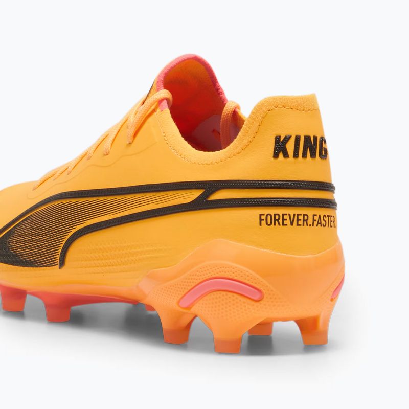 Futbolo bateliai PUMA King Ultimate Fg/Ag sun stream/puma black/sunset glow 13