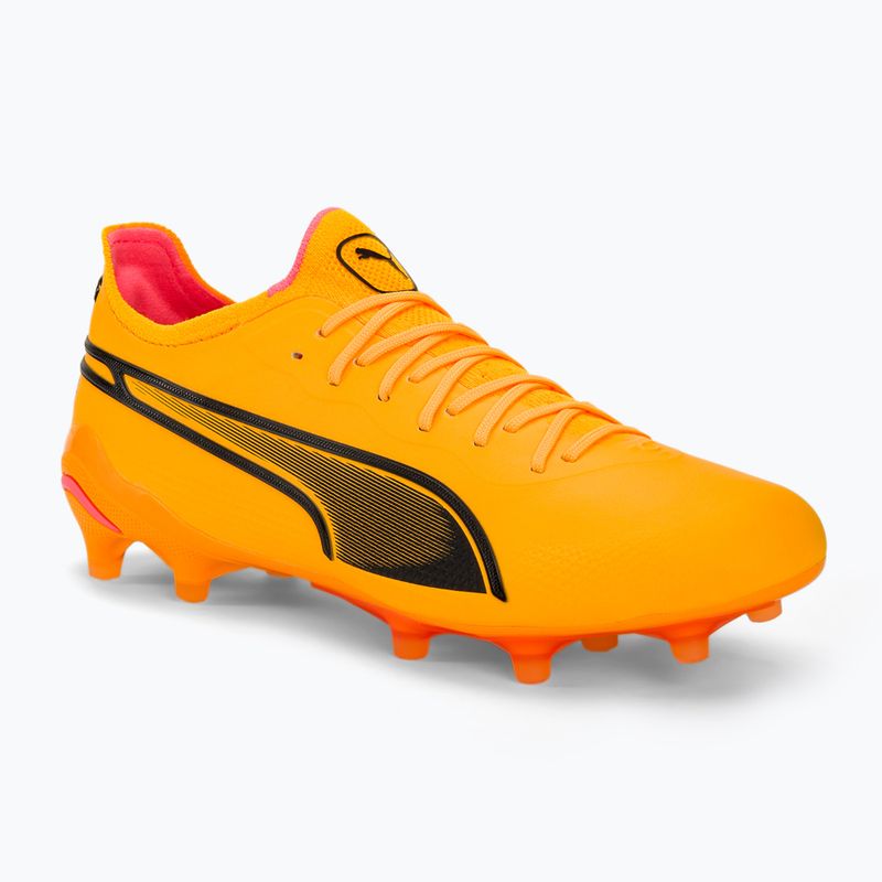 Futbolo bateliai PUMA King Ultimate Fg/Ag sun stream/puma black/sunset glow