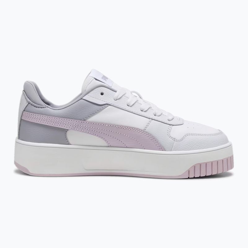 Moteriški batai PUMA Carina Street puma white/grape mist/puma silver 2