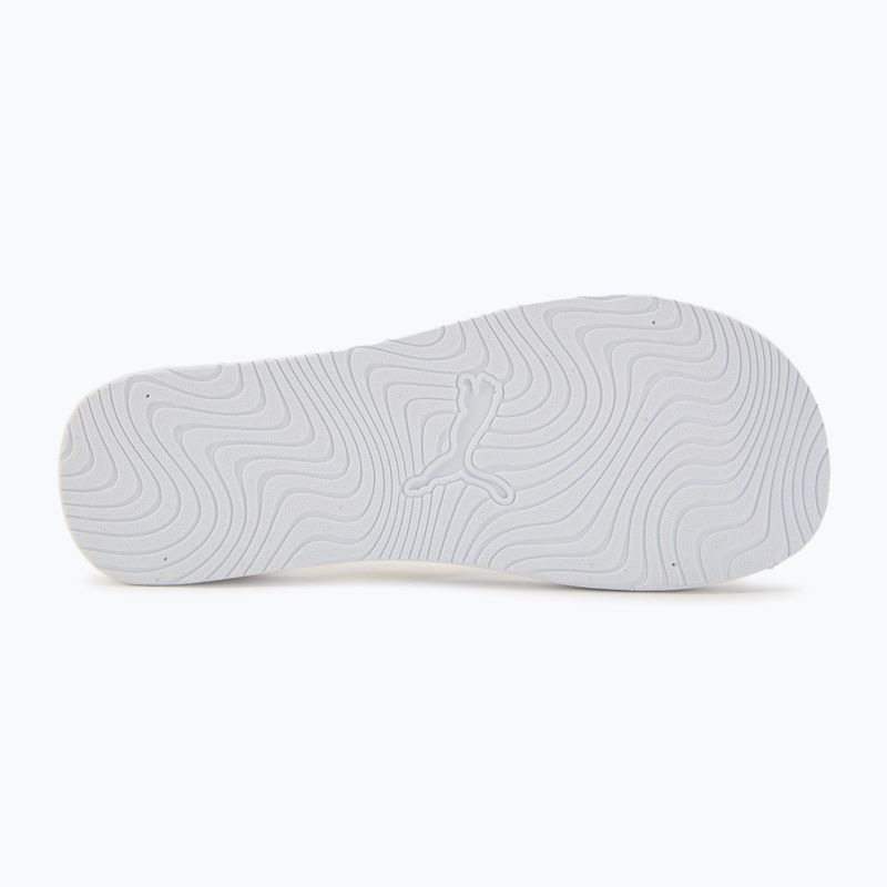 Moteriškos šlepetės per pirštą PUMA Sandy Flip Metallic Shine puma white/puma gold 4