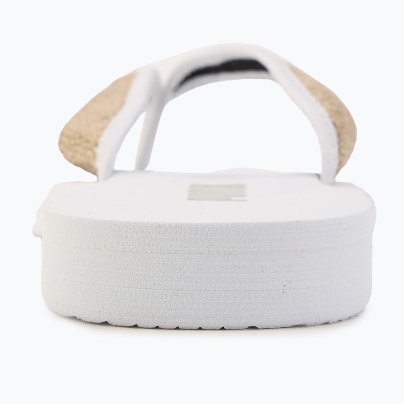 Moteriškos šlepetės per pirštą PUMA Sandy Flip Metallic Shine puma white/puma gold 6