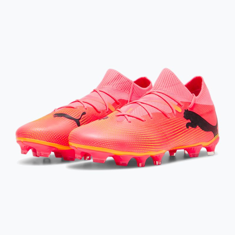 Futbolo batai PUMA Future 7 Match FG/AG sunset glow/puma black/sun stream 10