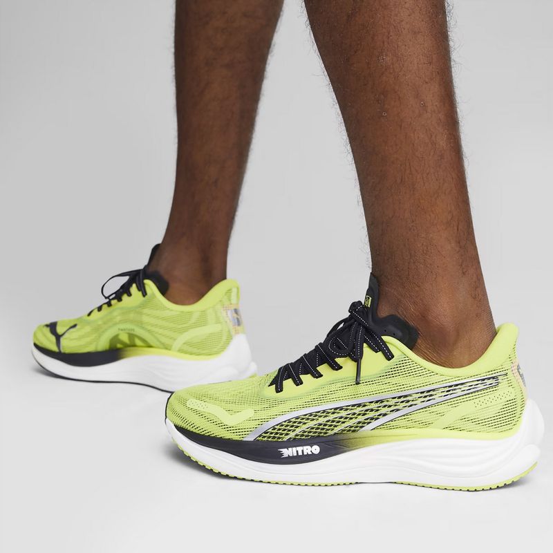 Vyriški bėgimo bateliai PUMA Velocity Nitro 3 Psychedelic Rush green 4