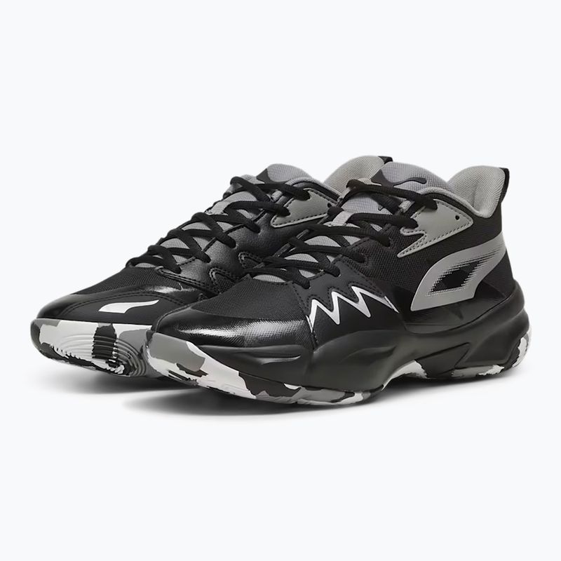 Vyriški krepšinio bateliai PUMA Genetics puma black/stormy slate 8