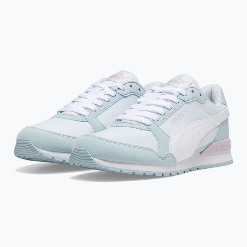 Vaikiški batai PUMA ST Runner v3 NL dewdrop/puma white/turquoise surf/grape mist 8