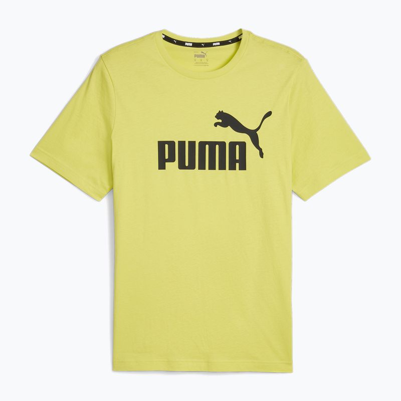 Vyriški marškinėliai PUMA Es Logo Tee (S) lime sheen