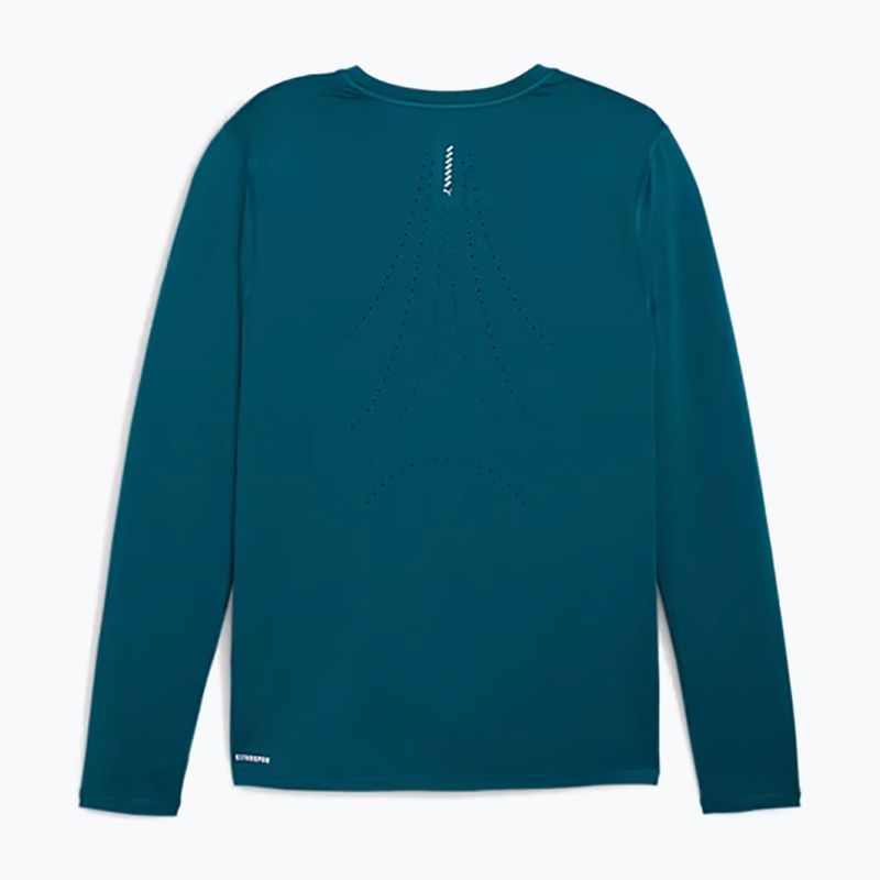 Vyriški begimo marškinėliai ilgomis rankovėmis PUMA Run Cloudspun blue 2