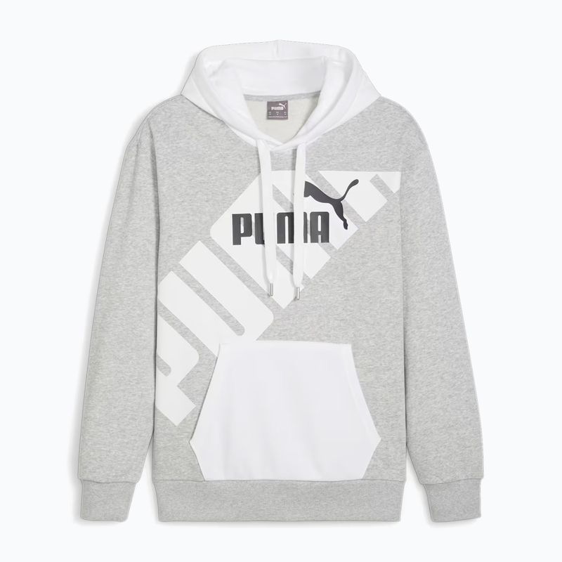 Vyriškas džemperis PUMA Power Graphic Hoodie TR light gray heather