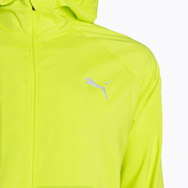 Vyriška bėgimo striukė PUMA Run Favoriteoven Hooded green 3