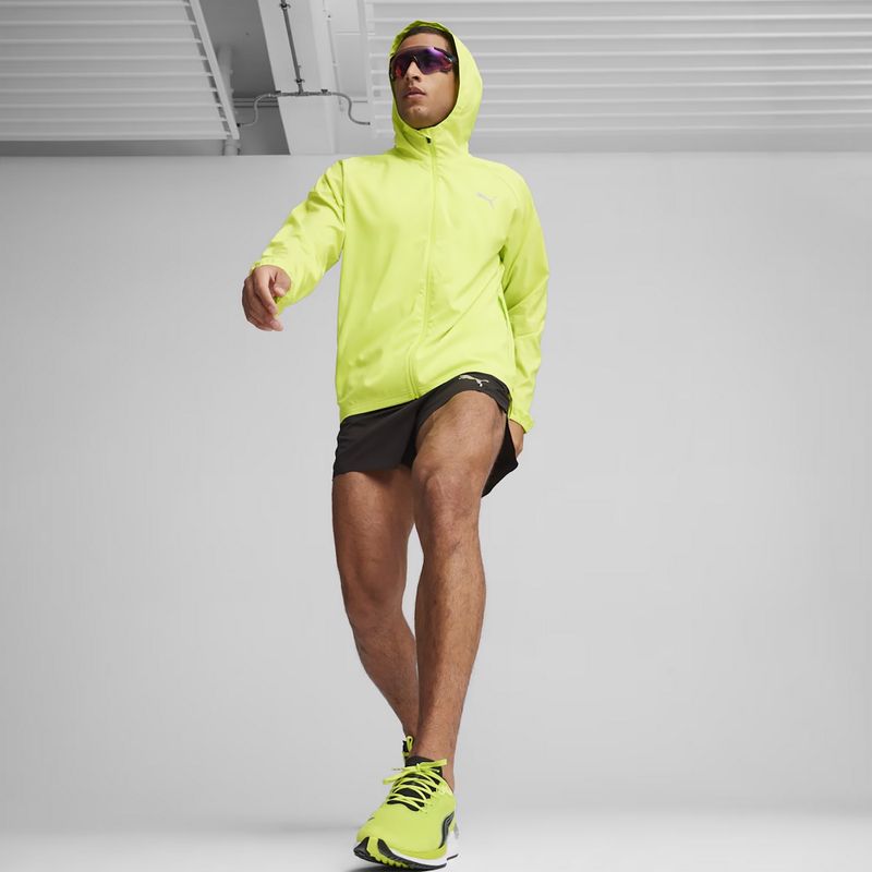 Vyriška bėgimo striukė PUMA Run Favoriteoven Hooded green 6