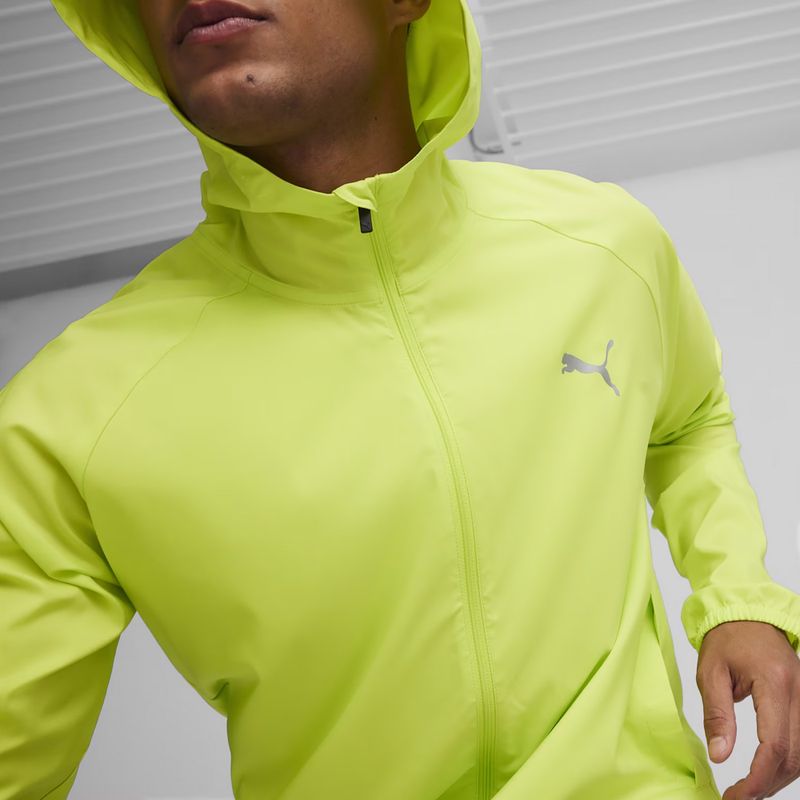 Vyriška bėgimo striukė PUMA Run Favoriteoven Hooded green 8