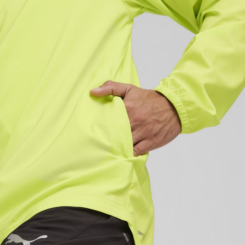 Vyriška bėgimo striukė PUMA Run Favoriteoven Hooded green 9