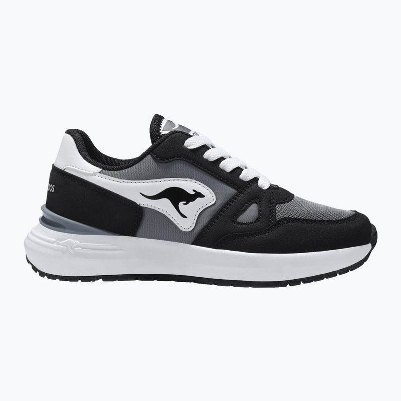 Vaikiški batai KangaROOS K-Sneak Jay jet black/steel grey 8