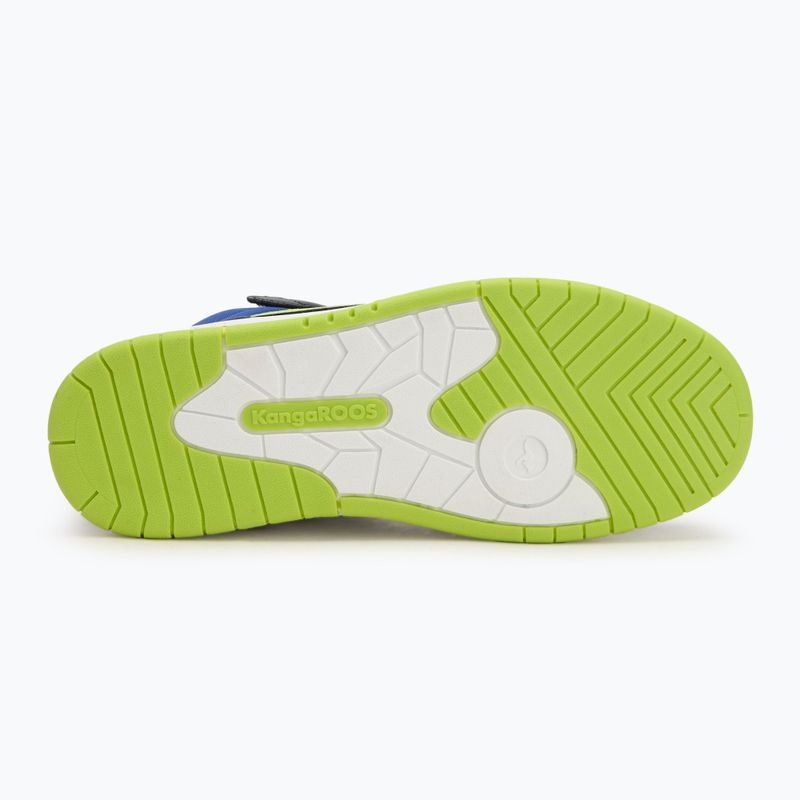 Vaikiški batai KangaROOS K-CP Hogan EV dark navy/lime 4