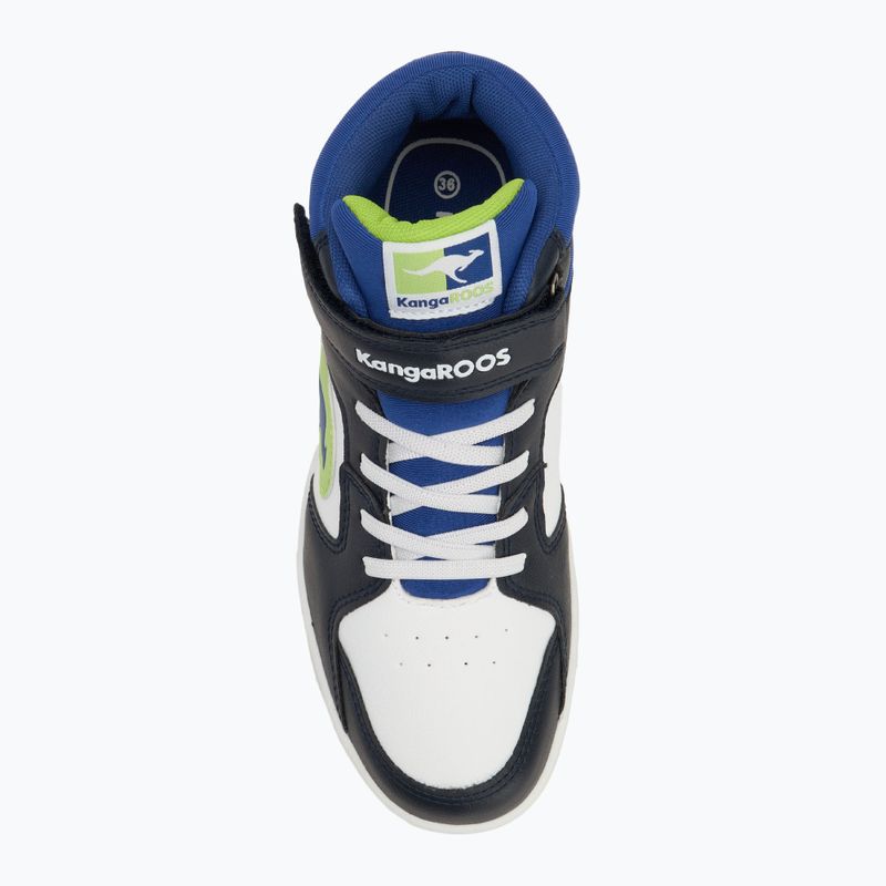 Vaikiški batai KangaROOS K-CP Hogan EV dark navy/lime 5