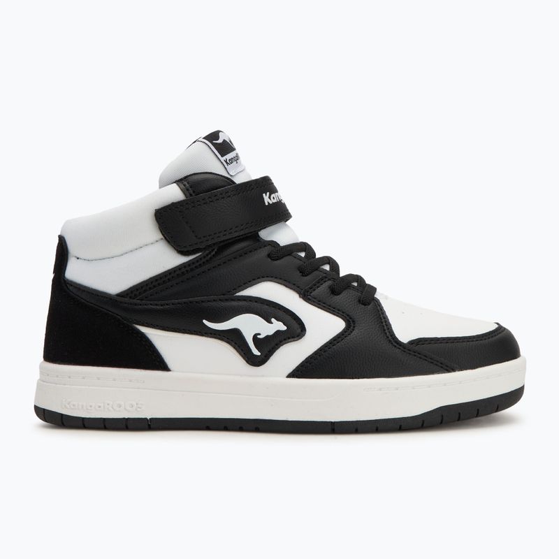Vaikiški batai KangaROOS K-CP Hogan EV jet black/white 2