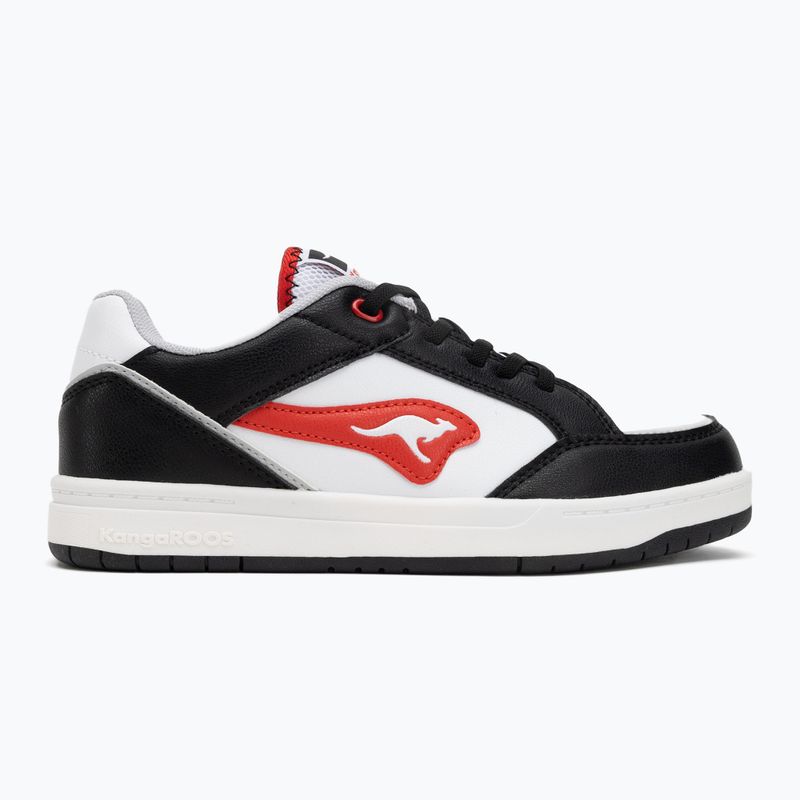 Vaikiški batai KangaROOS K-CP Dallas jet black/fiery red 2