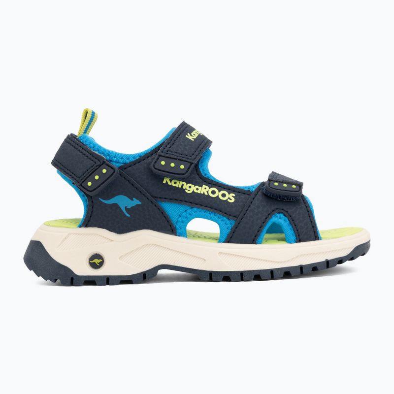 Vaikiški sandalai Kangaroos K-AS Ture dark navy/lime 2