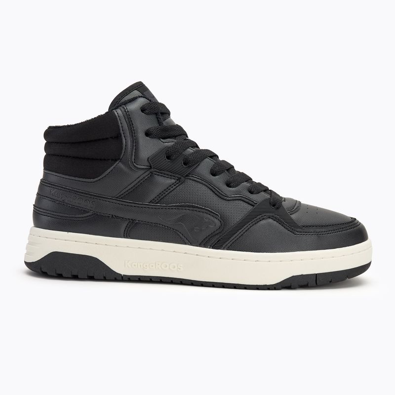 Vyriški batai KangaROOS K-Draft Tony Mid jet black / cool beige 2