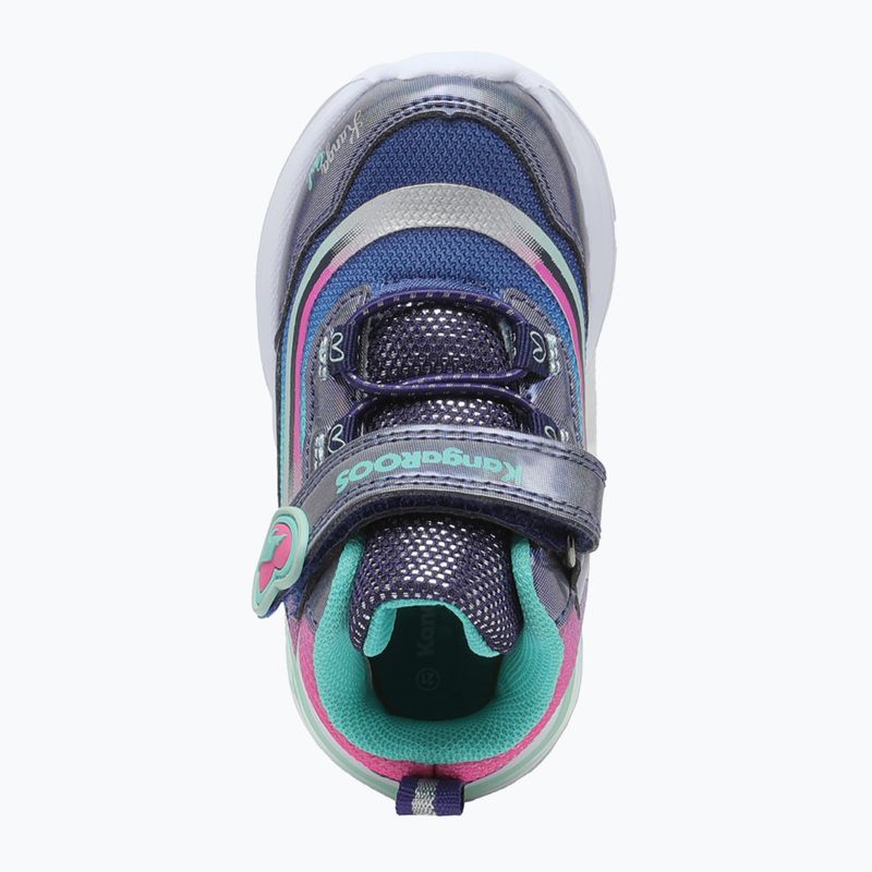 Vaikiški batai KangaROOS K-SLG Willow Mid EV navy / ocean 13