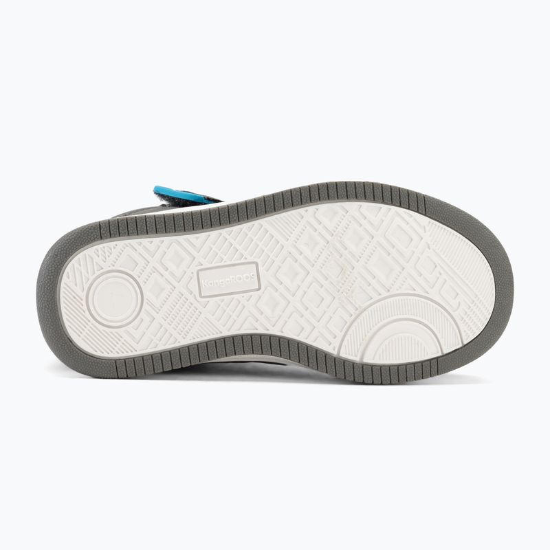 Vaikiški batai KangaROOS K-CPI Kalino Mid EV steel grey / sky 4