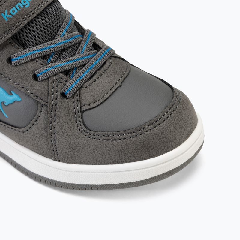 Vaikiški batai KangaROOS K-CPI Kalino Mid EV steel grey / sky 7