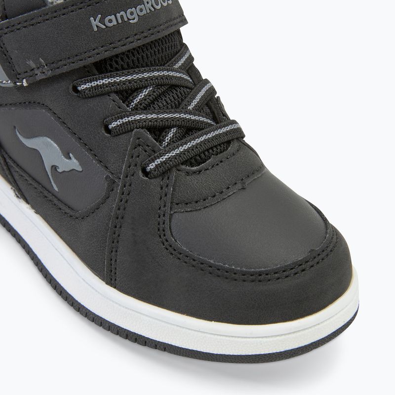 Vaikiški batai KangaROOS K-CPI Kalino Mid EV jet black / steel grey 7