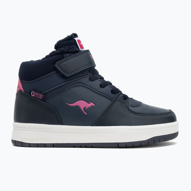 Vaikiški batai KangaROOS K-CP Bound Mid EV dark navy/daisy pink 2