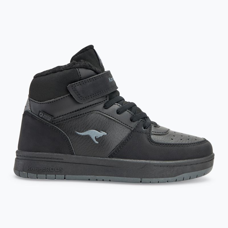 Vaikiški batai KangaROOS K-CP Bound Mid EV jet black / steel grey 2