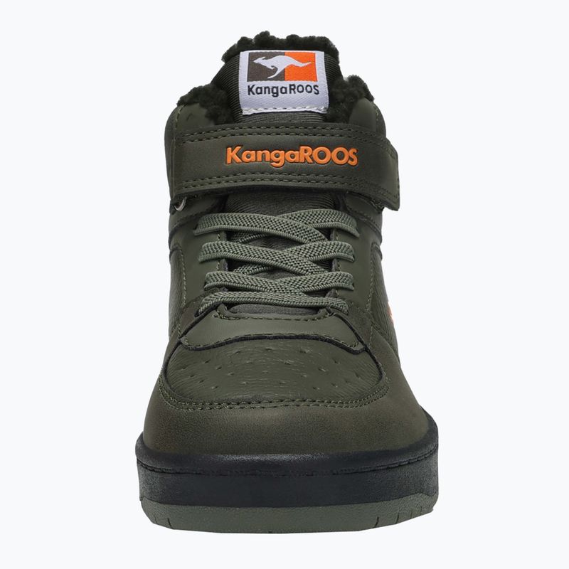 Vaikiški batai KangaROOS K-CP Bound Mid EV military green / flame 10