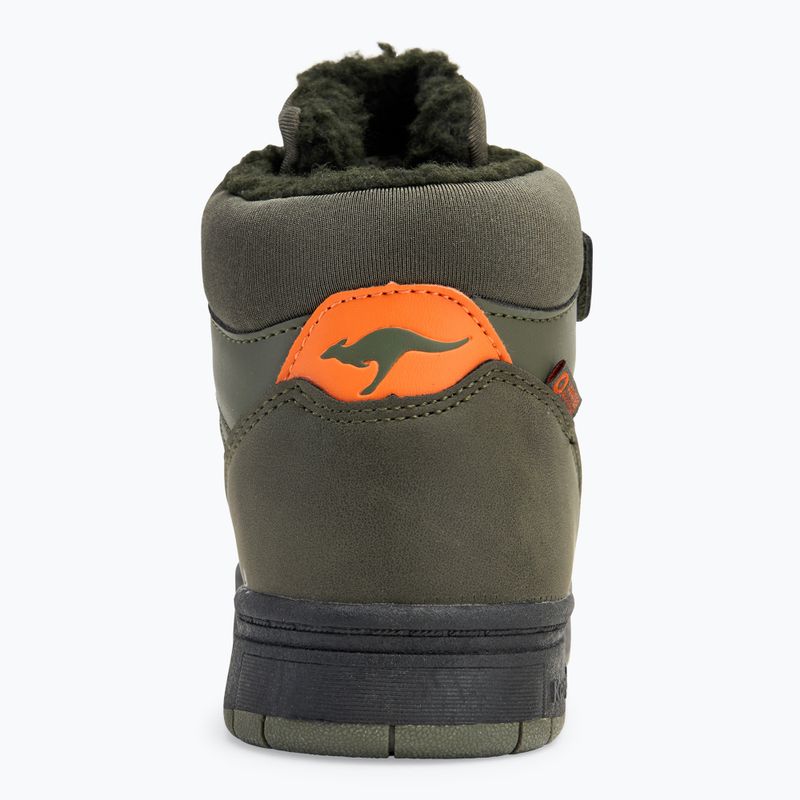 Vaikiški batai KangaROOS K-CP Bound Mid EV military green / flame 6