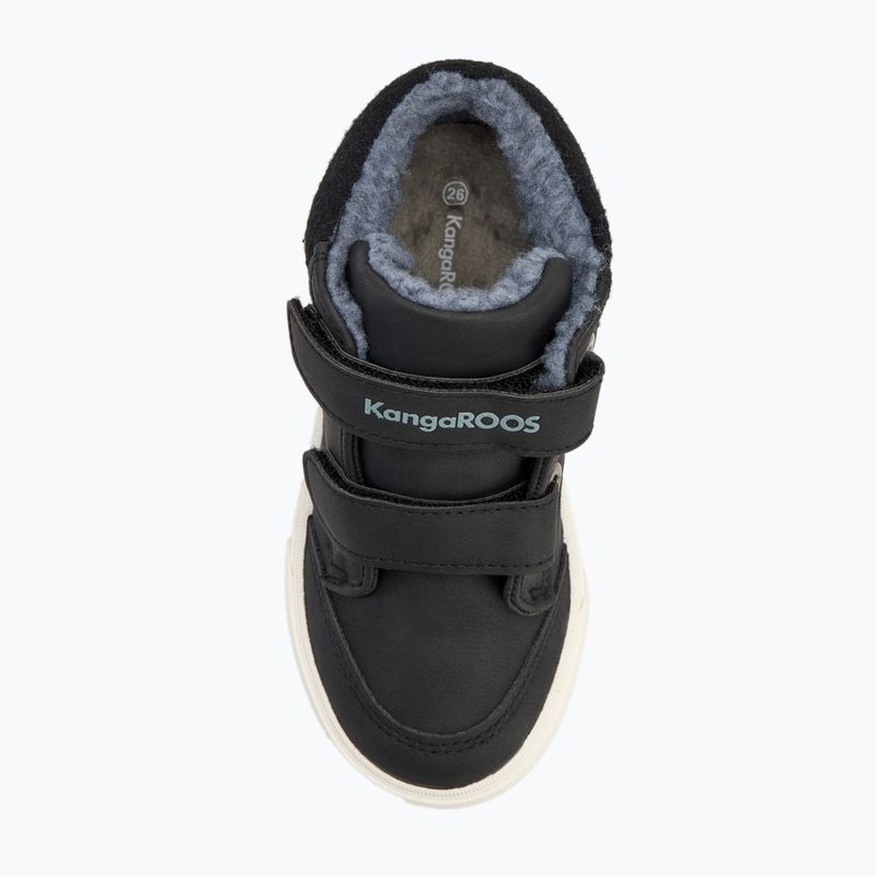 Vaikiški batai KangaROOS KaVu Primo V jet black / steel grey 5