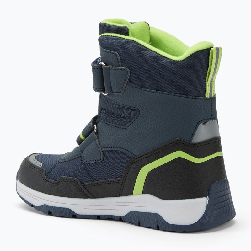 Paauglių sniego batai KangaROOS K-MJ Camp V RTX dk navy / lime 3