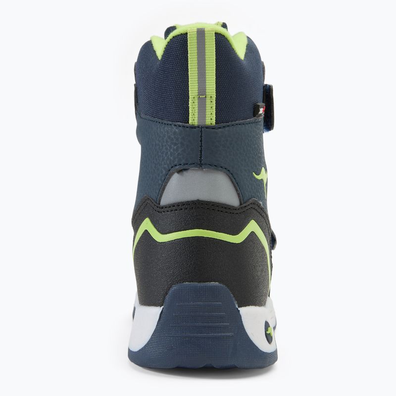 Paauglių sniego batai KangaROOS K-MJ Camp V RTX dk navy / lime 6