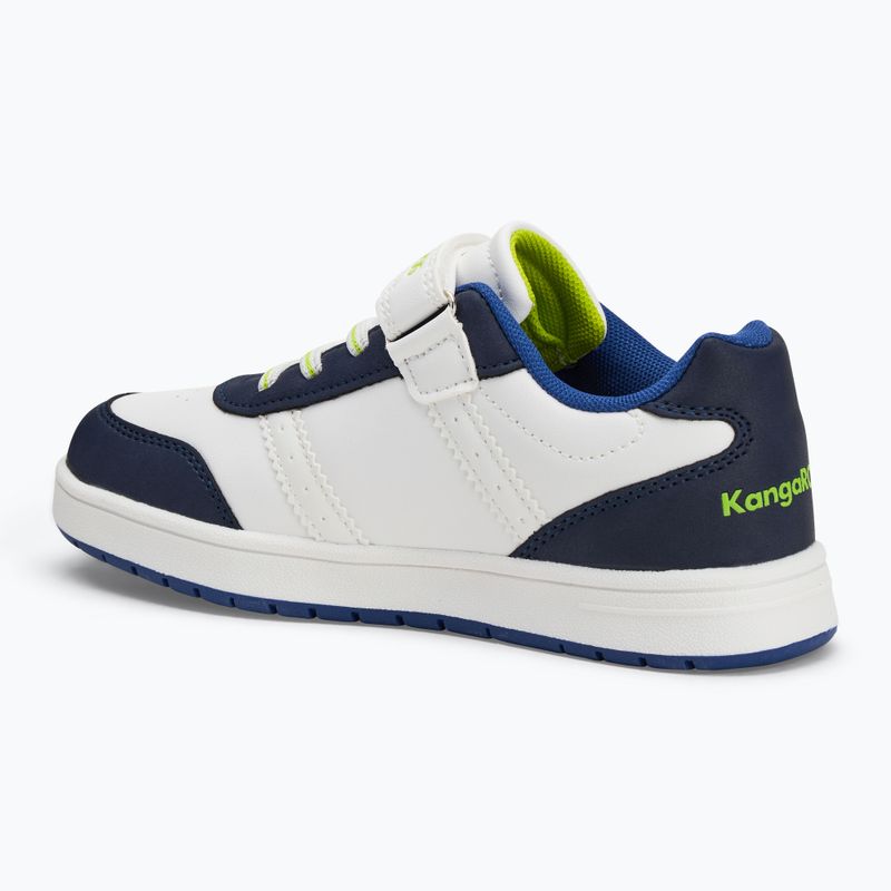 Vaikiški batai KangaROOS K-CA Shaggy EV dark navy/lime 3