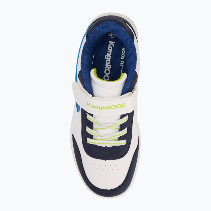 Vaikiški batai KangaROOS K-CA Shaggy EV dark navy/lime 5
