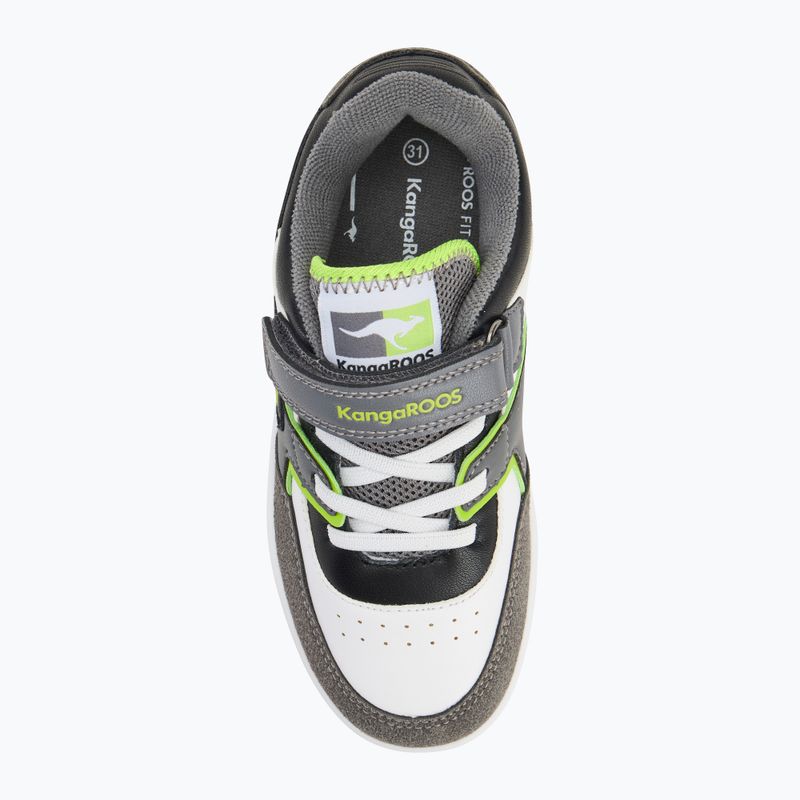 Vaikiški batai KangaROOS K-CP Bounder EV steel grey/neon green 5