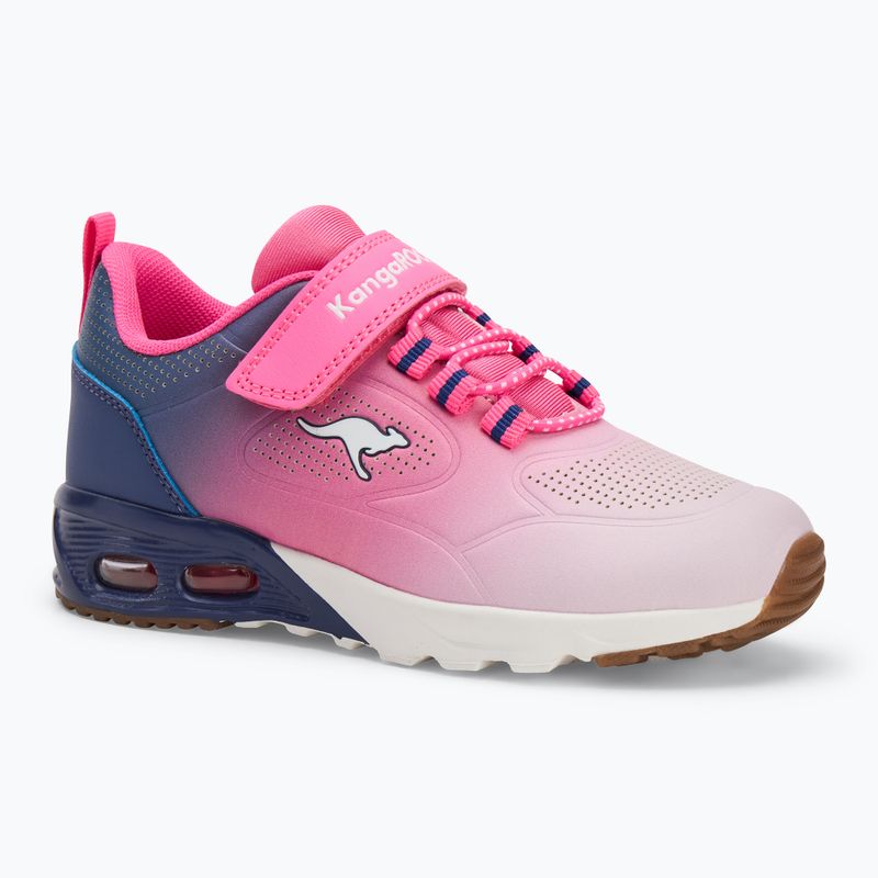 Vaikiški batai KangaROOS KX-Bases EV neon pink/white