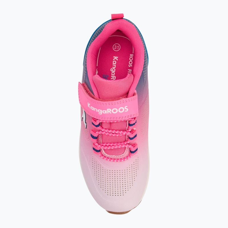 Vaikiški batai KangaROOS KX-Bases EV neon pink/white 5