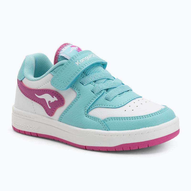 Vaikiški batai KangaROOS K-CP Fair EV ocean/fuchsia