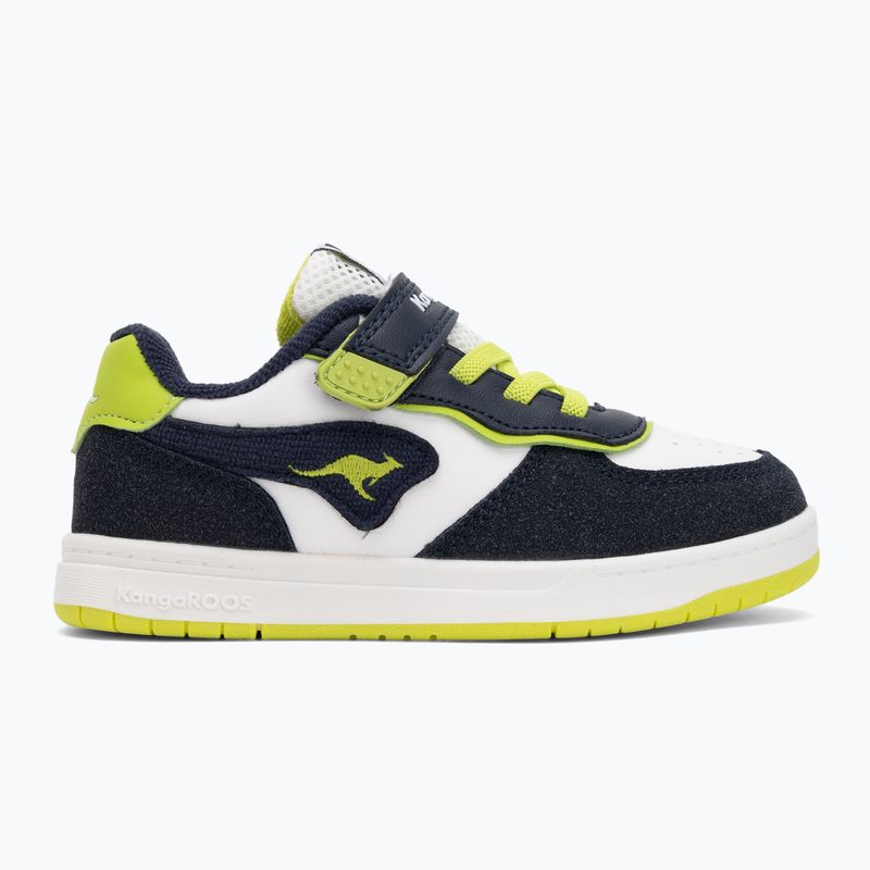 Vaikiški batai KangaROOS K-CPI Izel EV dark navy/lime 2