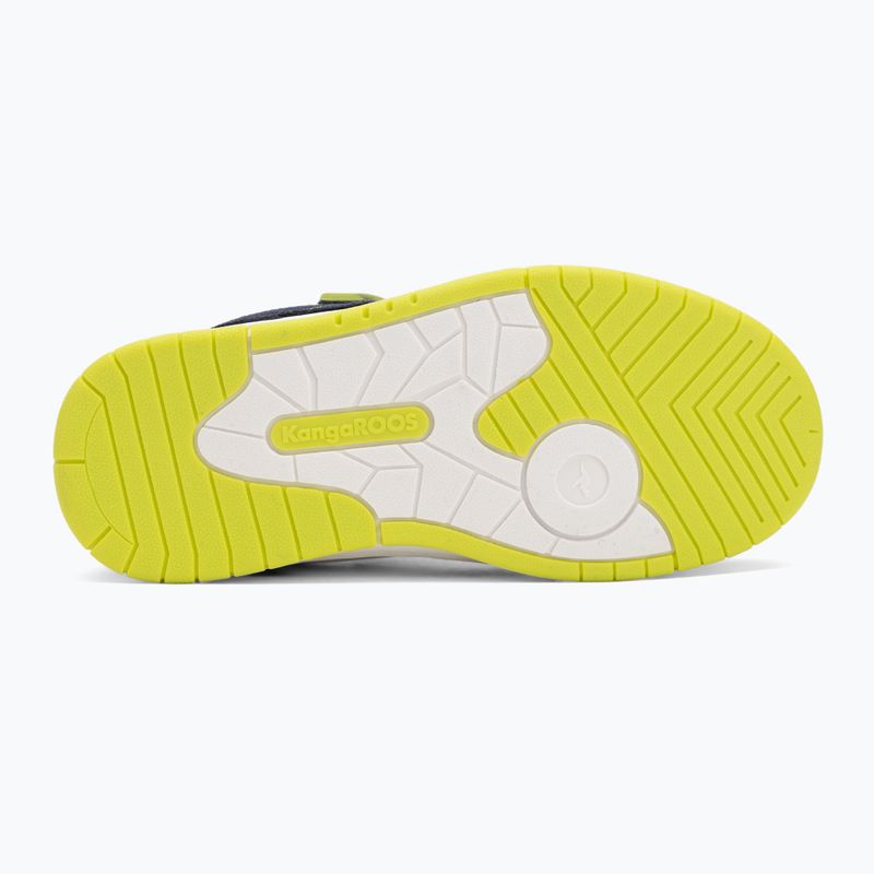 Vaikiški batai KangaROOS K-CPI Izel EV dark navy/lime 4