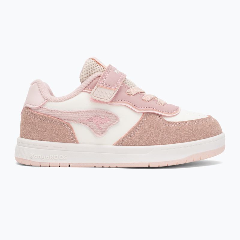Vaikiški batai KangaROOS K-CPI Izel EV frost pink/cool beige 2